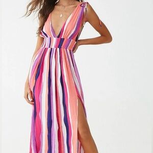 Forever 21 Contemporary Striped Dress